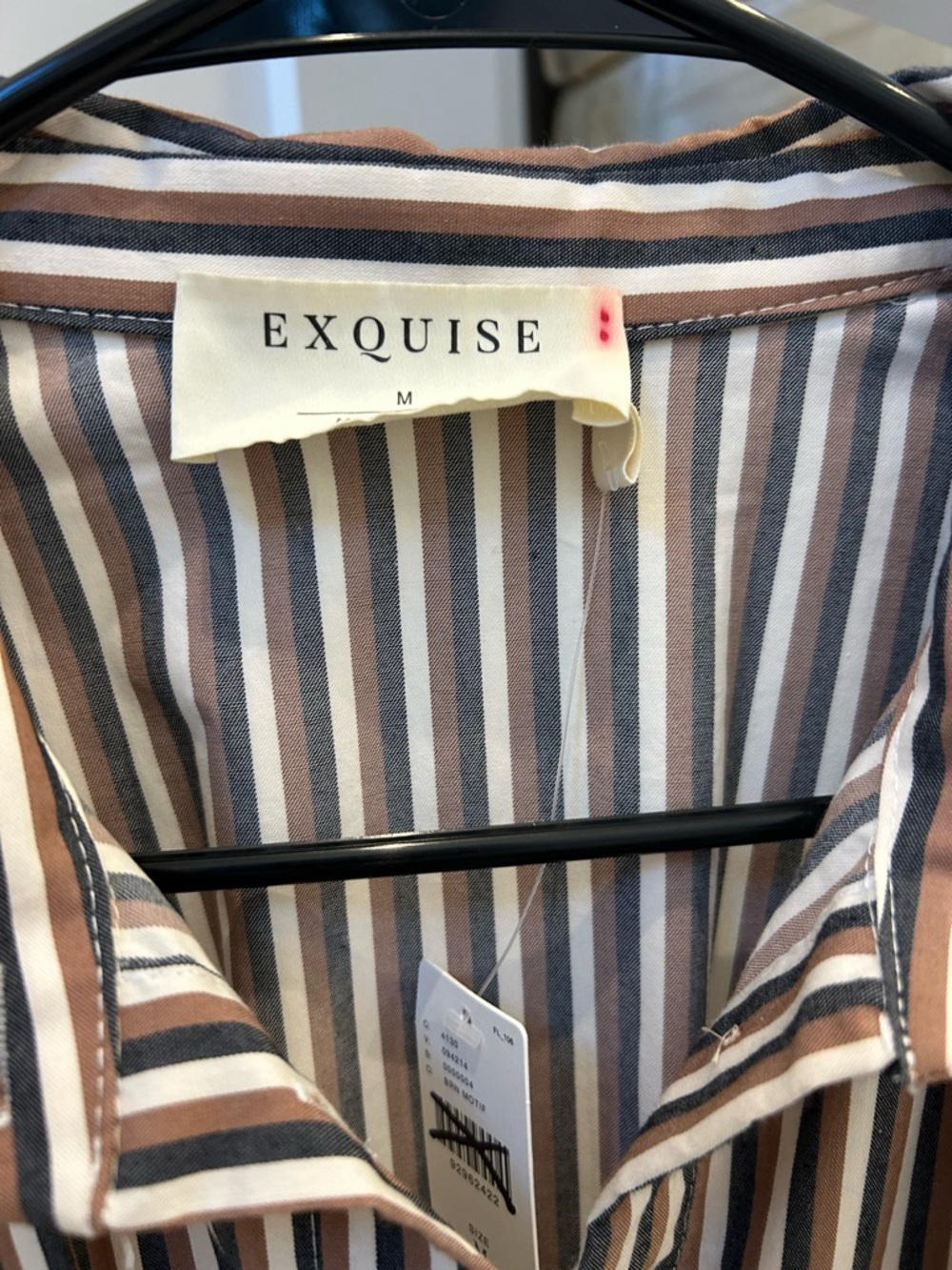 NWT Anthropologie Exquise Tobie midi dress Neutral tones size M READ - Picture 2 of 7